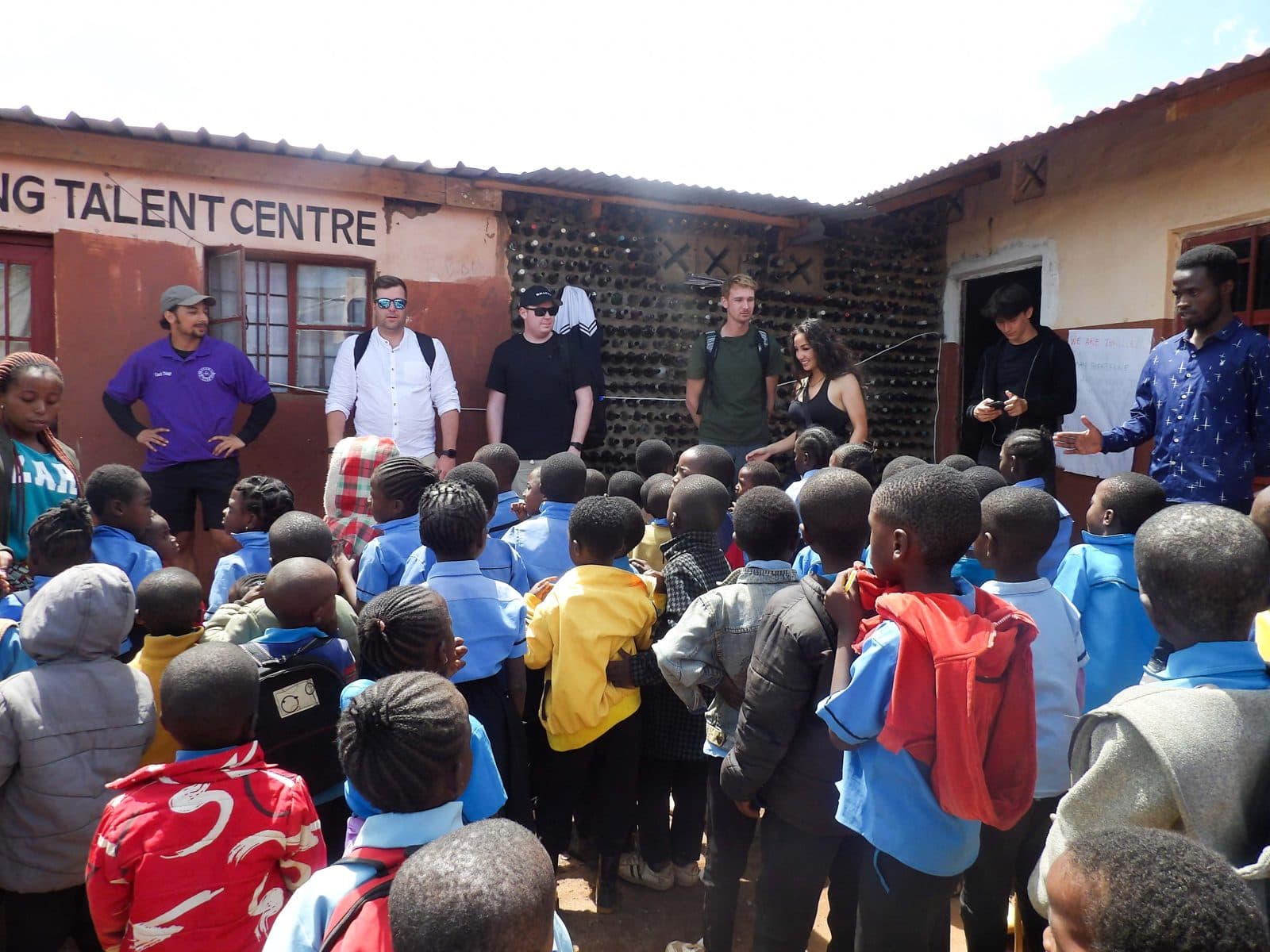 The HFM outreach centre at Dzaleka Refugee Camp